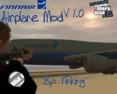Finnair Airplane Mod v1.0